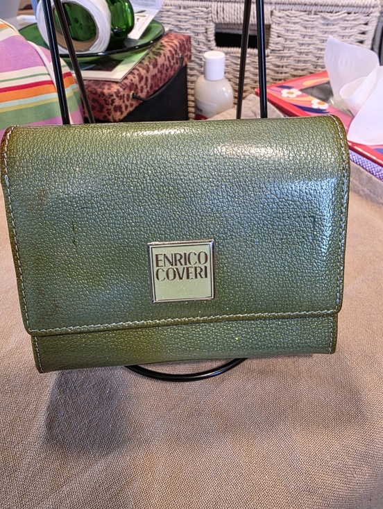 enrico coveri Handbags - Enrico Coveri Olive Green Women's Wallet